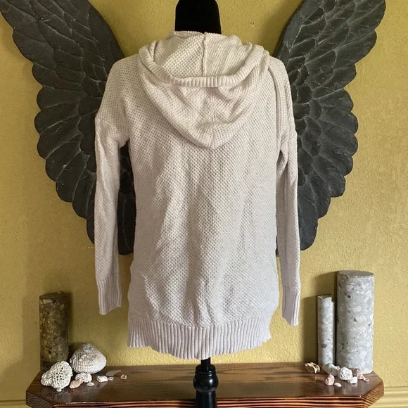 American Eagle Outfitters Knit Hooded Cardigan Sweater - Picture 5 of 7